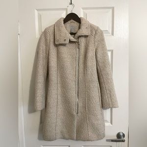 Cream Wool Peacoat
